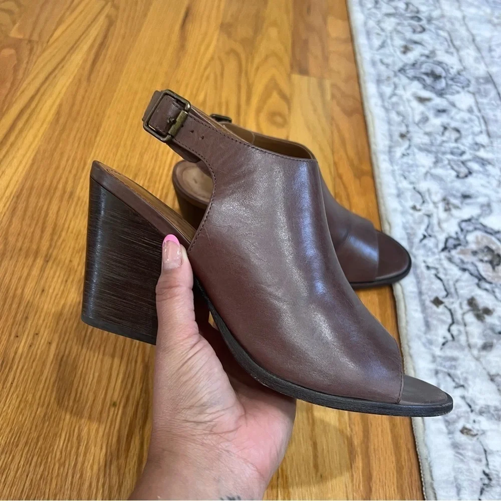 Trask Parker Peep Toe Bootie